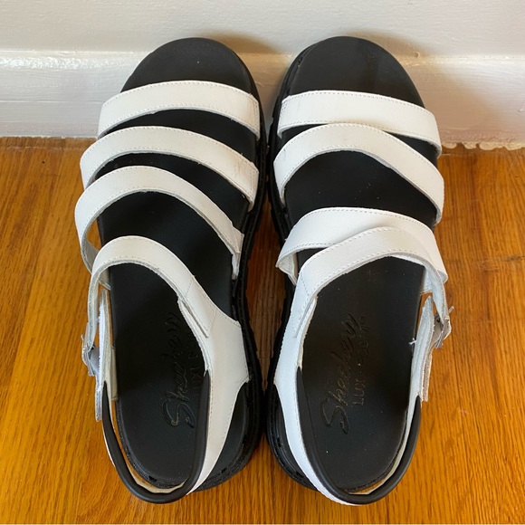 White Platform Sandals - Picture 7 of 7